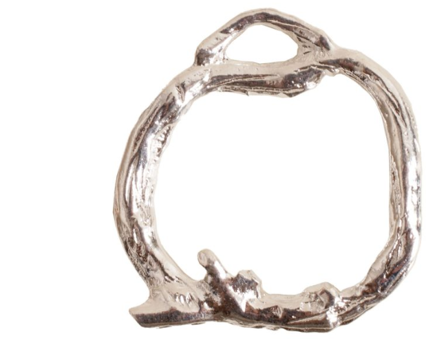 Toggle clasp Woodland in Sterling Silver Plate -25mm- Nunn Designs