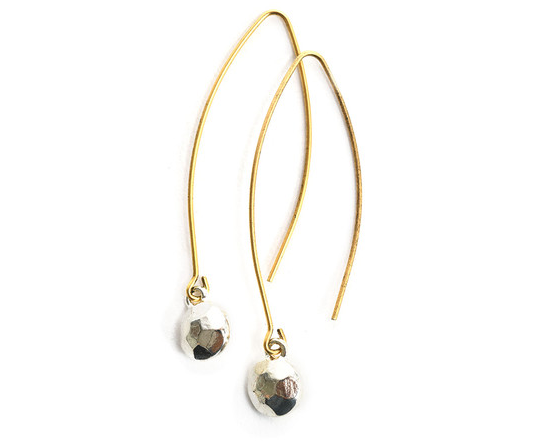 Antique Gold (plated) V-Style Earwire