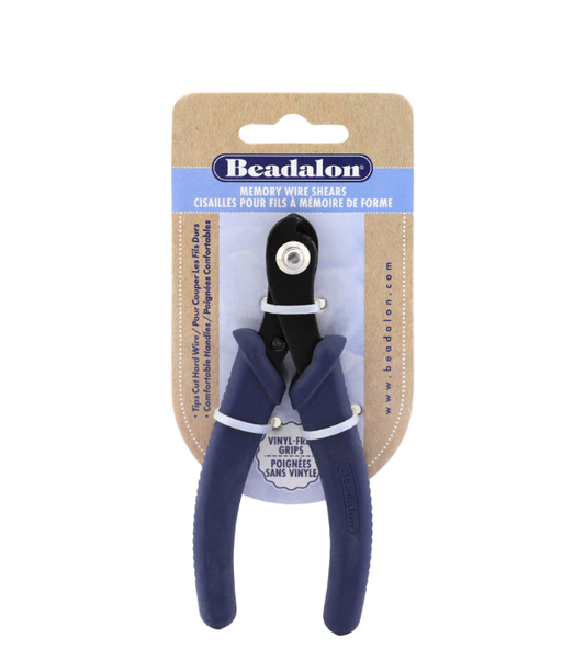 Beadalon. Classic Series Memory Wire Shears, Vinyl-Free Grips