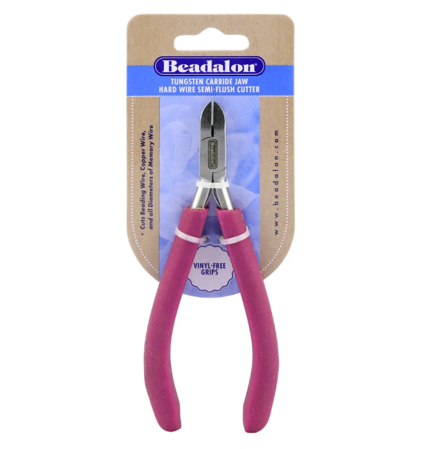 Professional Series Tungsten Carbide Jaw Hard Wire Semi-Flush Cutter