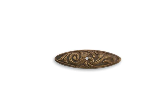 Nouveau Swirls Creative bar, toggle bar, Vintaj Natural Brass