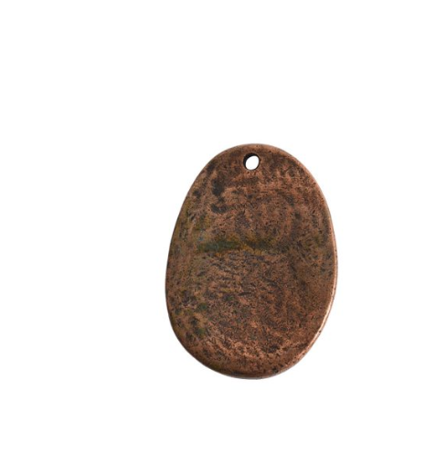 Antique Copper Tree Pendant, Charm, Tree Charm