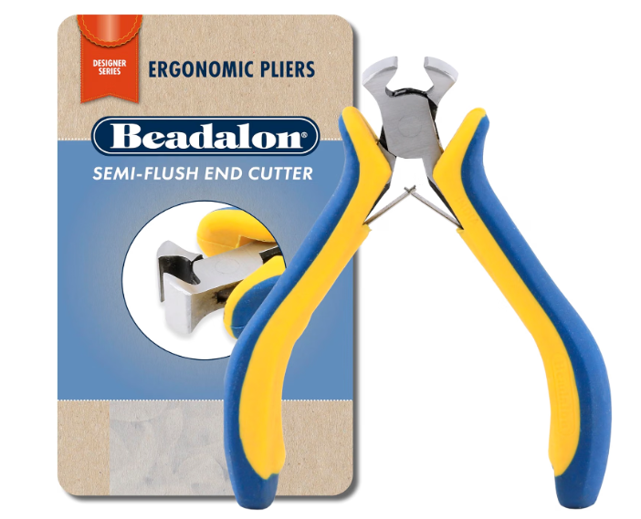 Beadalon Ergonimic Design Jewelry Pliers - 5.25" Tool, End Cutter