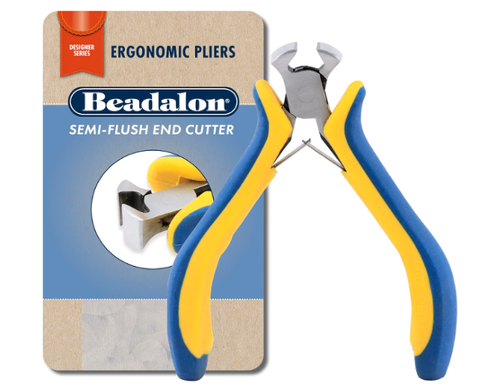 Beadalon Ergonimic Design Jewelry Pliers - 5.25" Tool, End Cutter