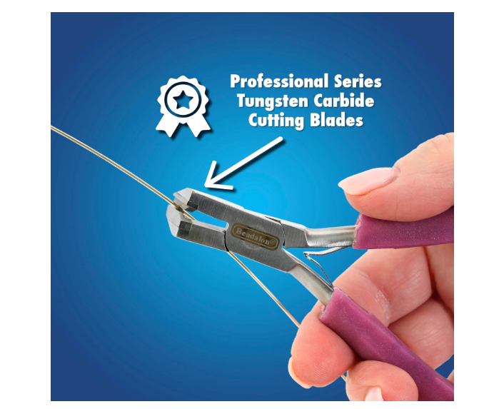 Professional Series Tungsten Carbide Jaw Hard Wire Semi-Flush Cutter