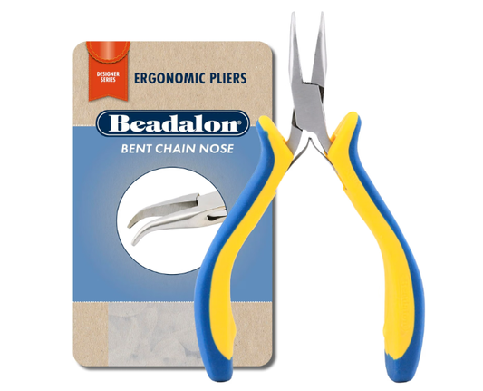 Designer Series Ergo Bent Chain Nose Pliers