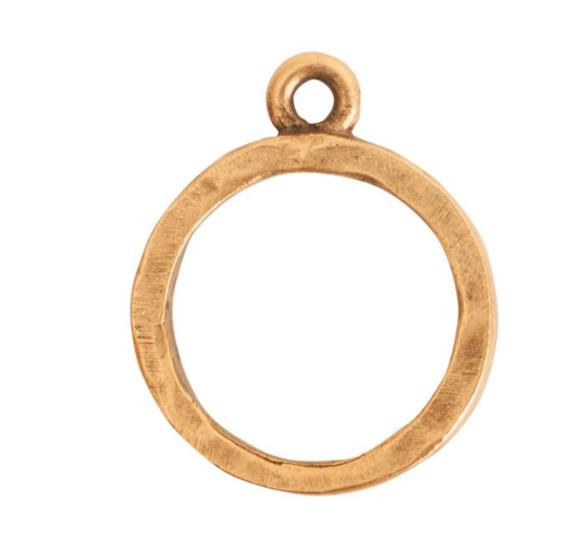 Toggle Ring Contemporary Gold- Nunn Designs- 24mm