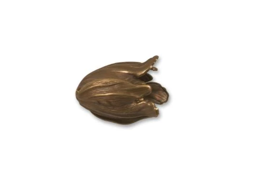 Vintaj Natural Brass- Flourish Petal Bead Cap