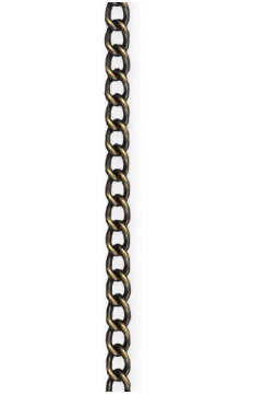 Vintaj Natural Brass- Curb Chain