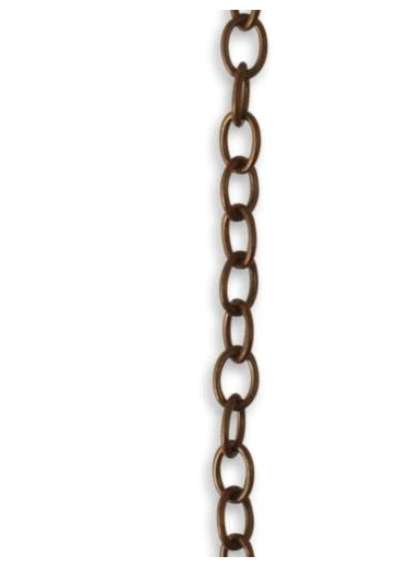 Vintaj Natural Brass-small Cable Chain