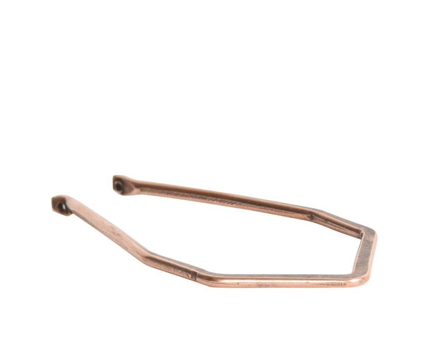 Copper metal Long Open Diamond Wire Frame