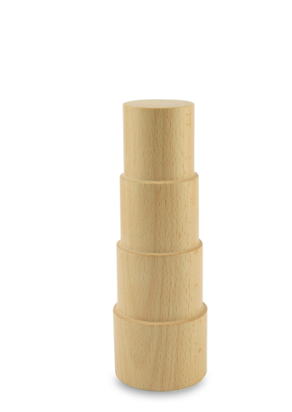 Bracelet mandrel, Beadalon®, beechwood, 2-3/4 inch stepped cone.