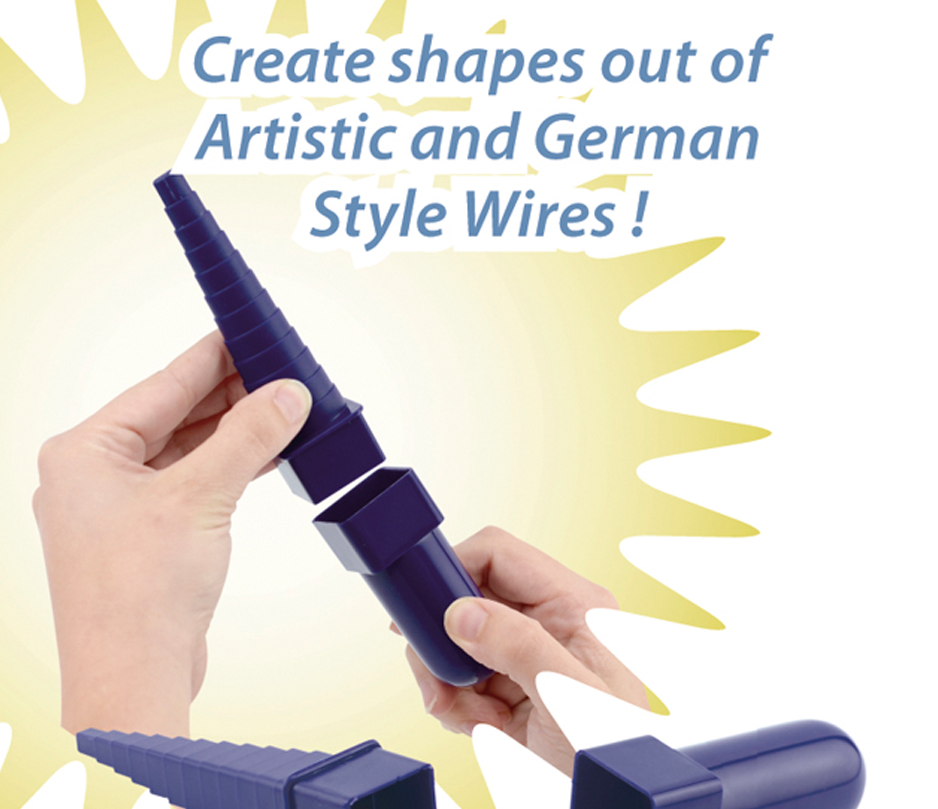 Beadalon, Artistic Wire Brand, Plastic Step Up Multi size and shape Mandrels