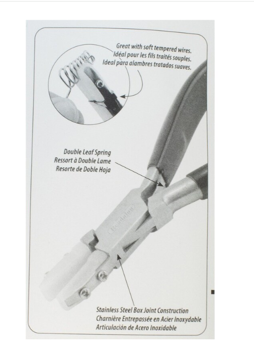 Beadalon Nylon Jaw Flat Nose Pliers, Jewelry Craft Tool