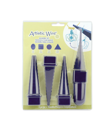 Beadalon, Artistic Wire Brand, Plastic Step Up Multi size and shape Mandrels