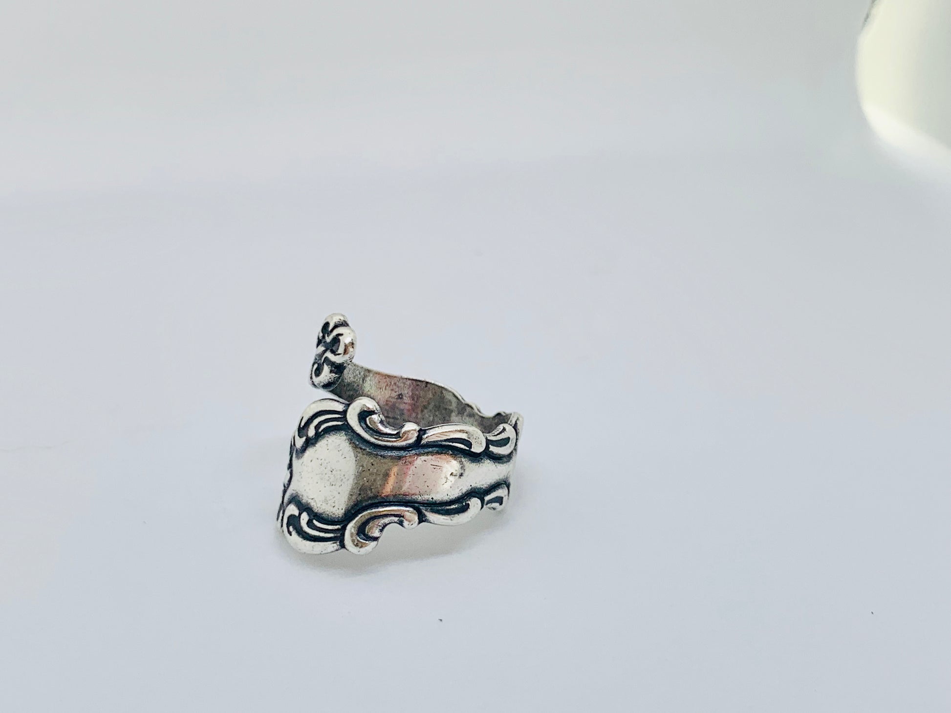 Spoon Ring. Sterling silver ring, silver jewelry, bohemian fashion accessories. - Andria Bieber Designs 