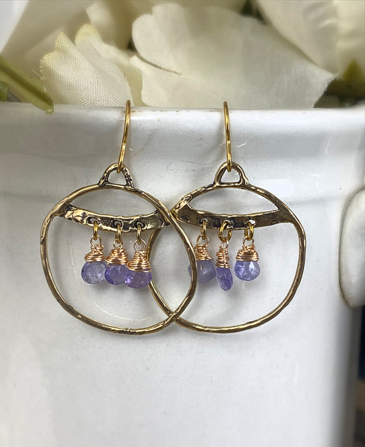 ↞ Bronze and Gold Earrings ↠ – Page 5 – Andria Bieber Designs